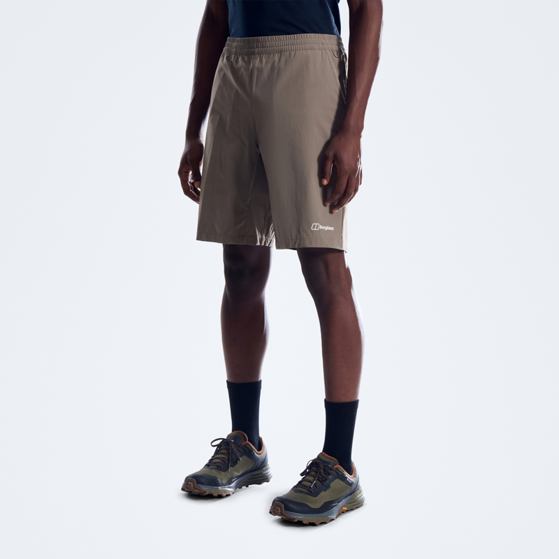 Berghaus Men's Wandermoor Wind Shorts in Light Grey-1