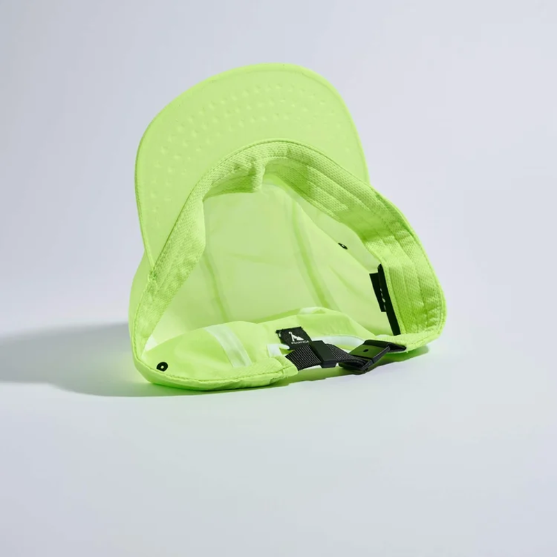 Vaga Feather Edge Cap in Neon Yellow-3