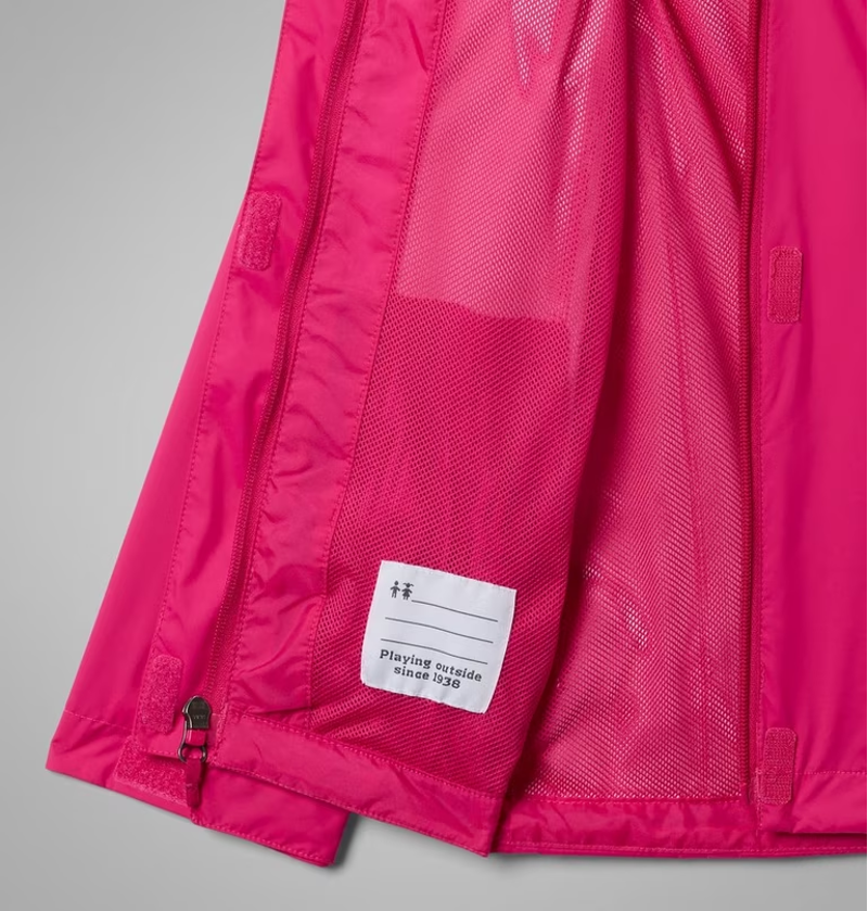 Columbia Kid's Arcadia II Jacket in Guava Pink-2