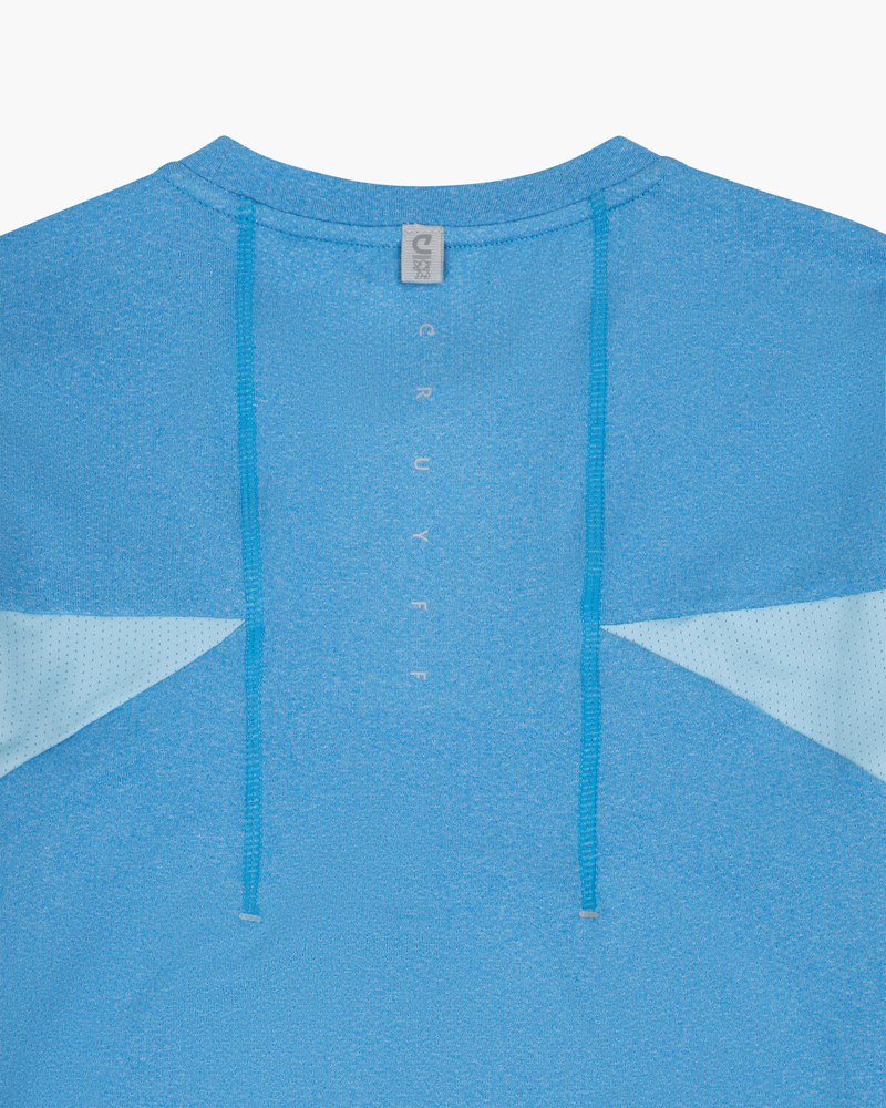 Cruyff Kid's Hydrogen Tee in Alaskan Blue-2