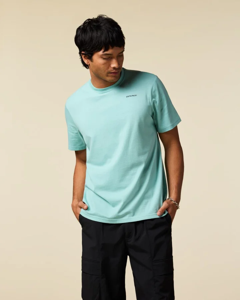 Cotopaxi Men's Mountain Magic T-Shirt in Tide Pool-2