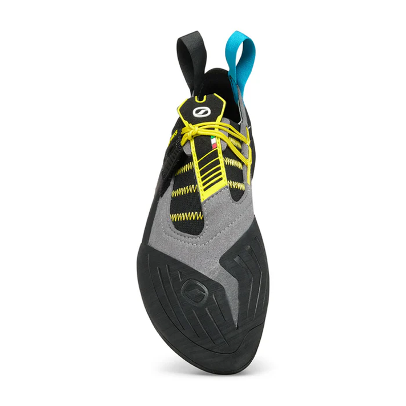 Scarpa Vapour S Climbing Shoes in Smoke/Yellow-2