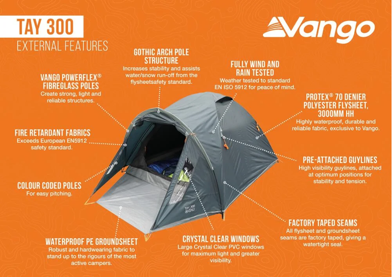 Vango Tay 300 in Peridot Green-4