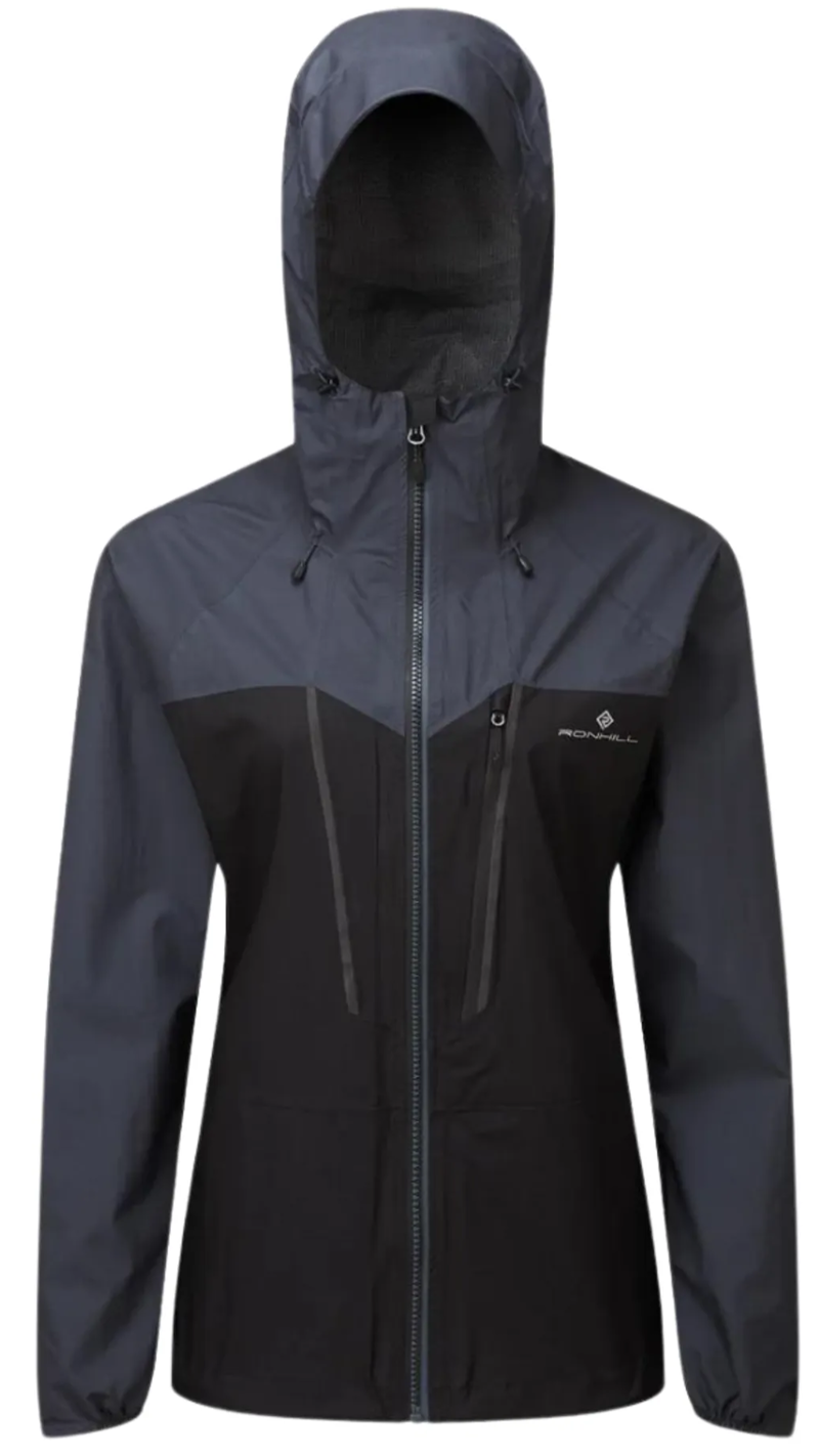 Ronhill Women's Tech Fortify Jacket in Black/Charcoal