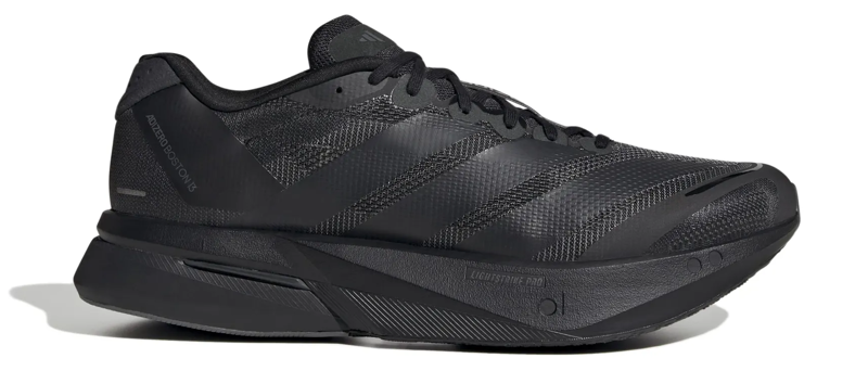 Adidas Men's Adizero Boston 13 Shoes in Black/Carbon