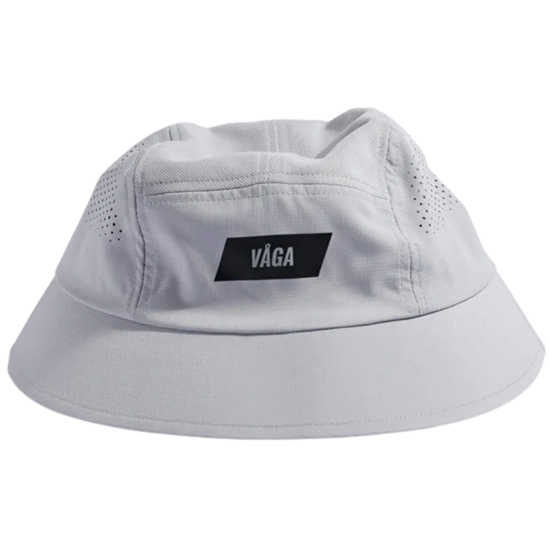 Vaga Feather Bucket Hat in Aluminium Grey
