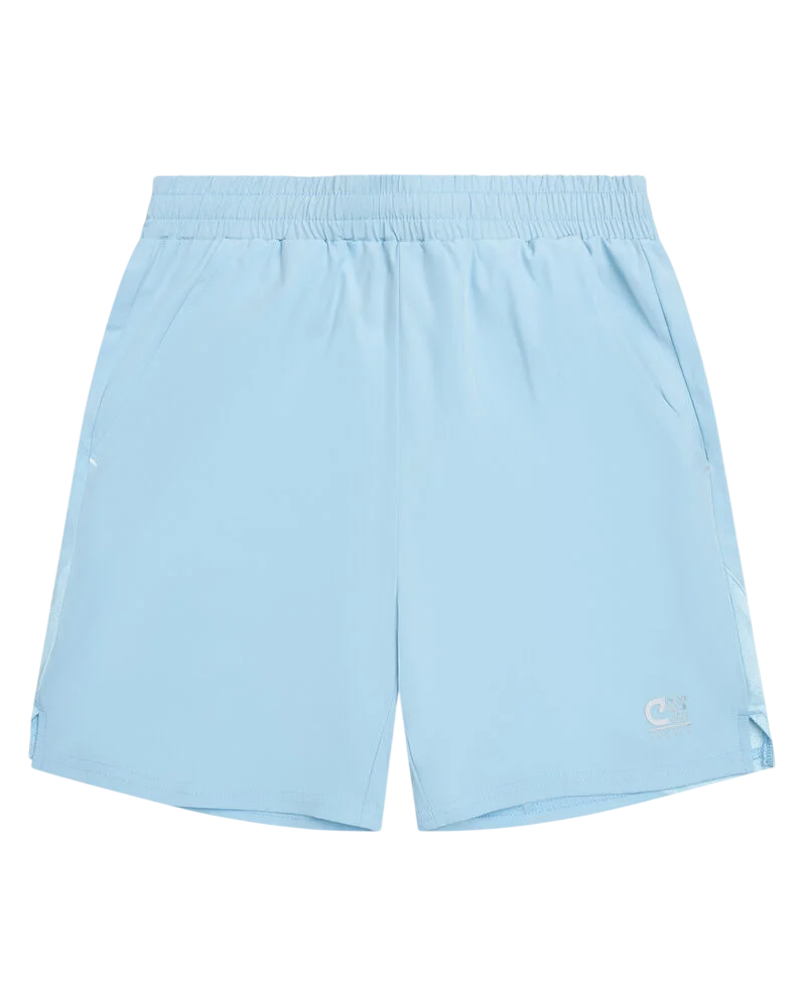 Cruyff Kid's Hydrogen Shorts in Alaskan Blue