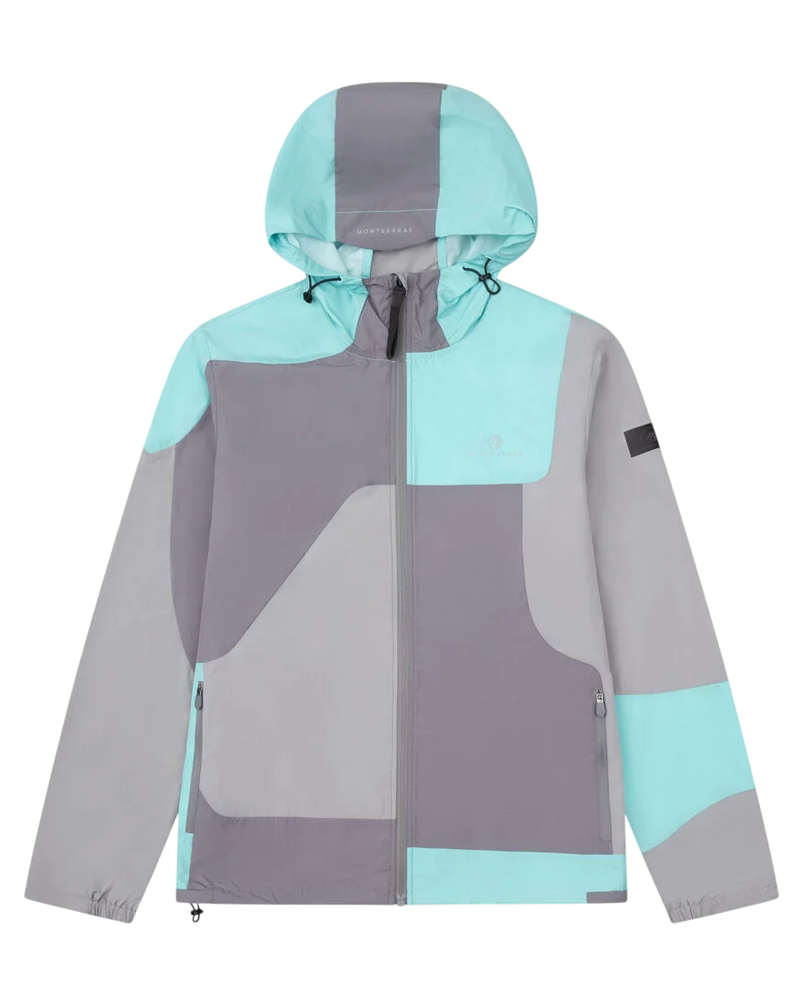 Cruyff Men's Geo Tracktop in Cool Grey