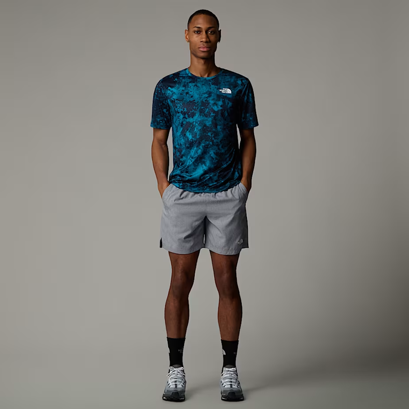 The North Face Men's VECTIV Taraval Hiking Shoes in High Rise Grey/Smoked Pearl-8