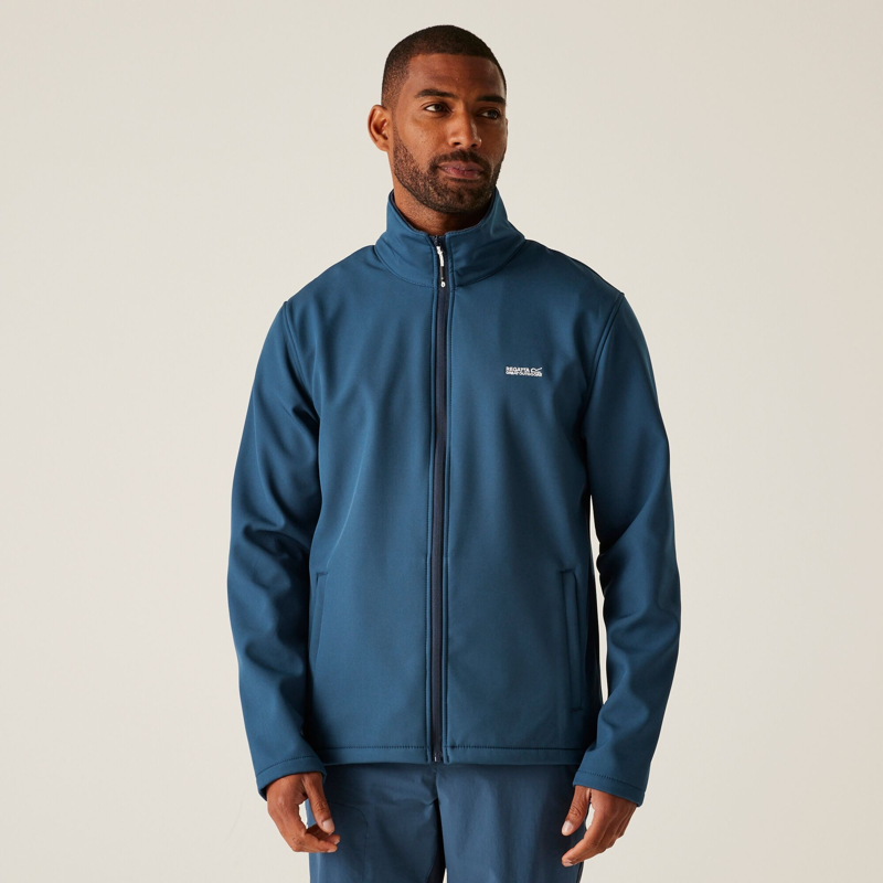 Regatta Men's Cera V Softshell Jacket in Moonlight Denim-3