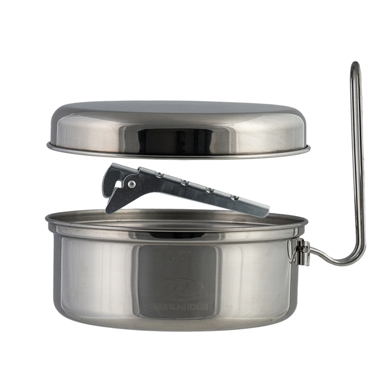Highlander Billy Camping Pot Set - 1.5L-1