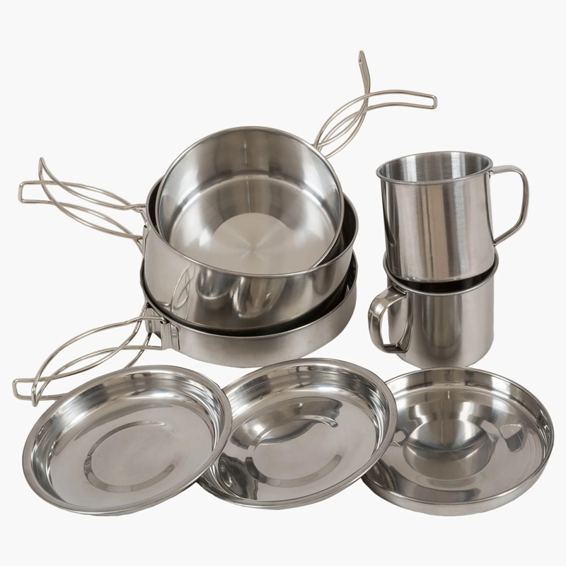 Highlander Peak Weekender Cookware Kit in Metal