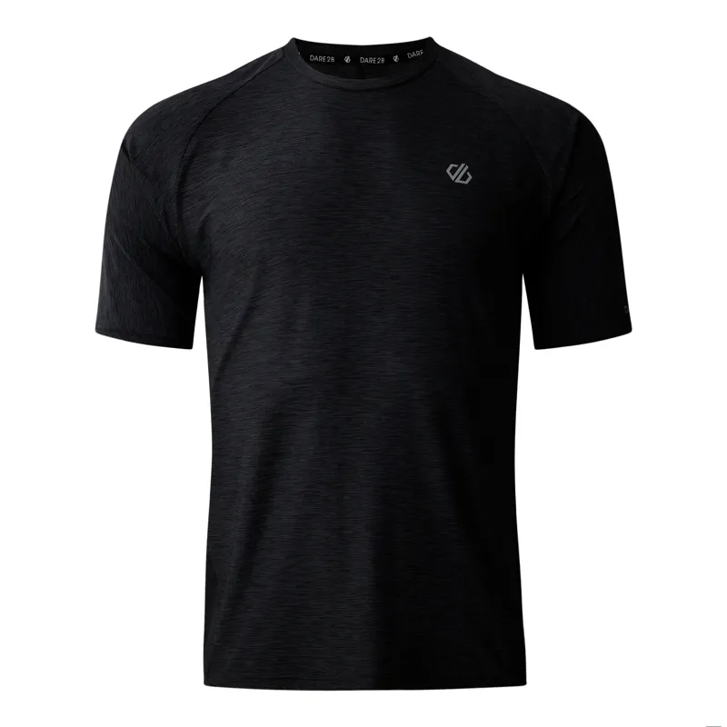 Dare2b Men's Power Up Tee in Black Marl