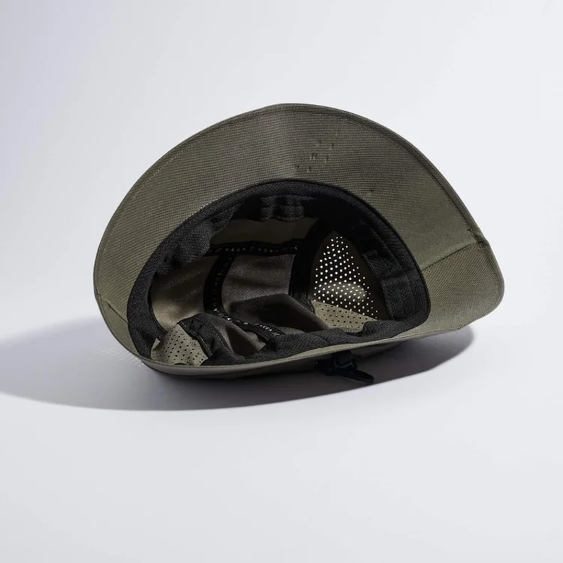 Vaga Feather Bucket Hat in Taupe-2