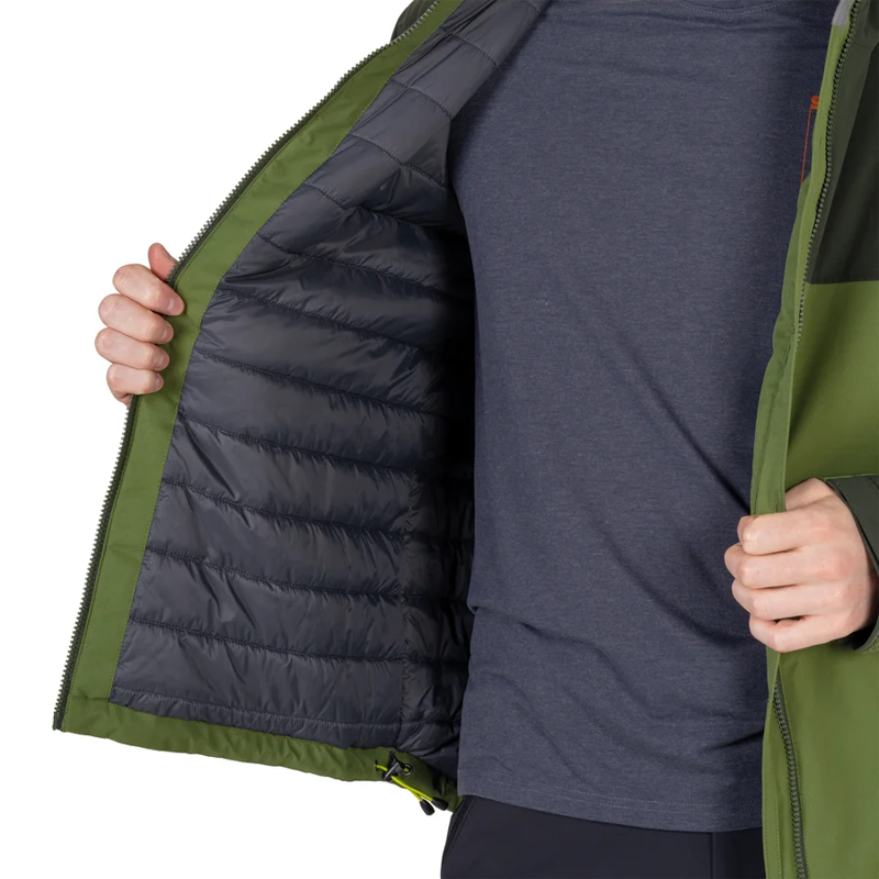 Sprayway Men's Dagda Insulated Jacket in Cypress/Forest-12