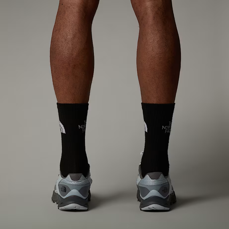 The North Face Men's VECTIV Taraval Hiking Shoes in High Rise Grey/Smoked Pearl-7