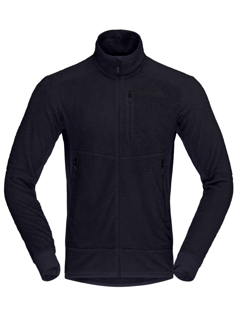 Norrona Men's Falketind Warm1 Active Jacket in Caviar Black