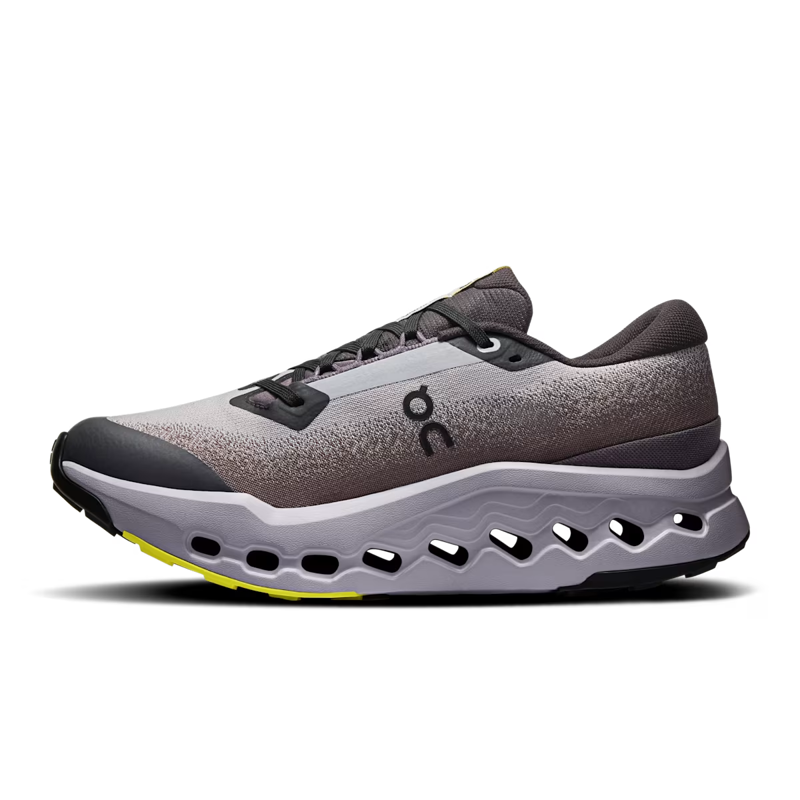 On Running Women's Cloudsurfer Trail 2 WP in Black/Lilac-1