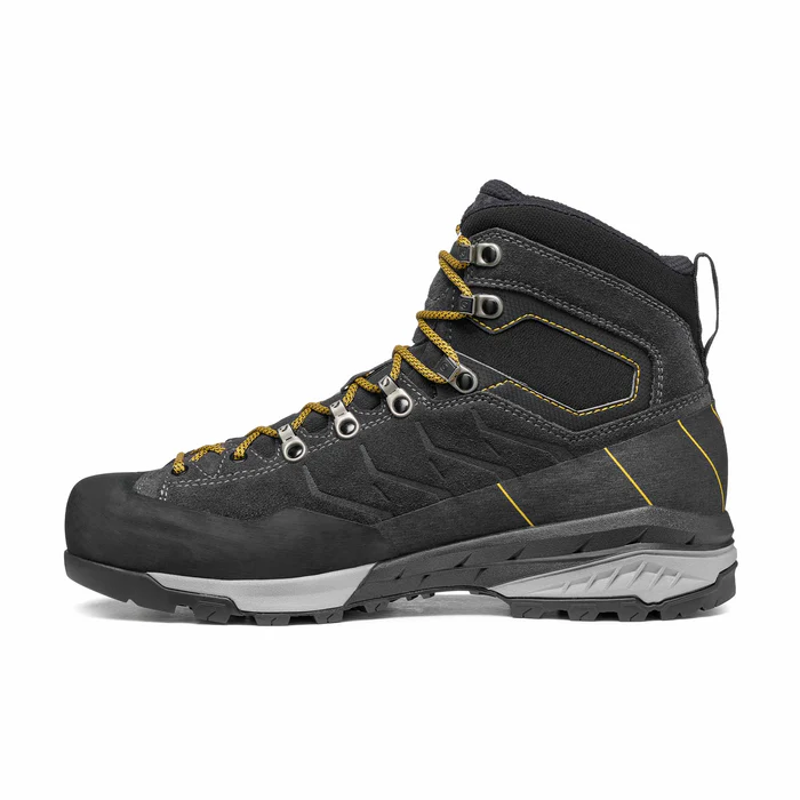 Scarpa Men's Mescalito TRK GTX in Dark Anthracite/Mustard-1