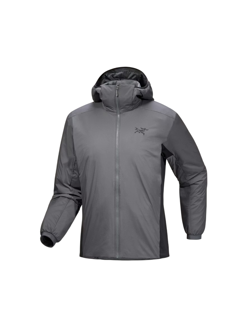 Arc'teryx Men's Atom Hoody in Cloud/Black