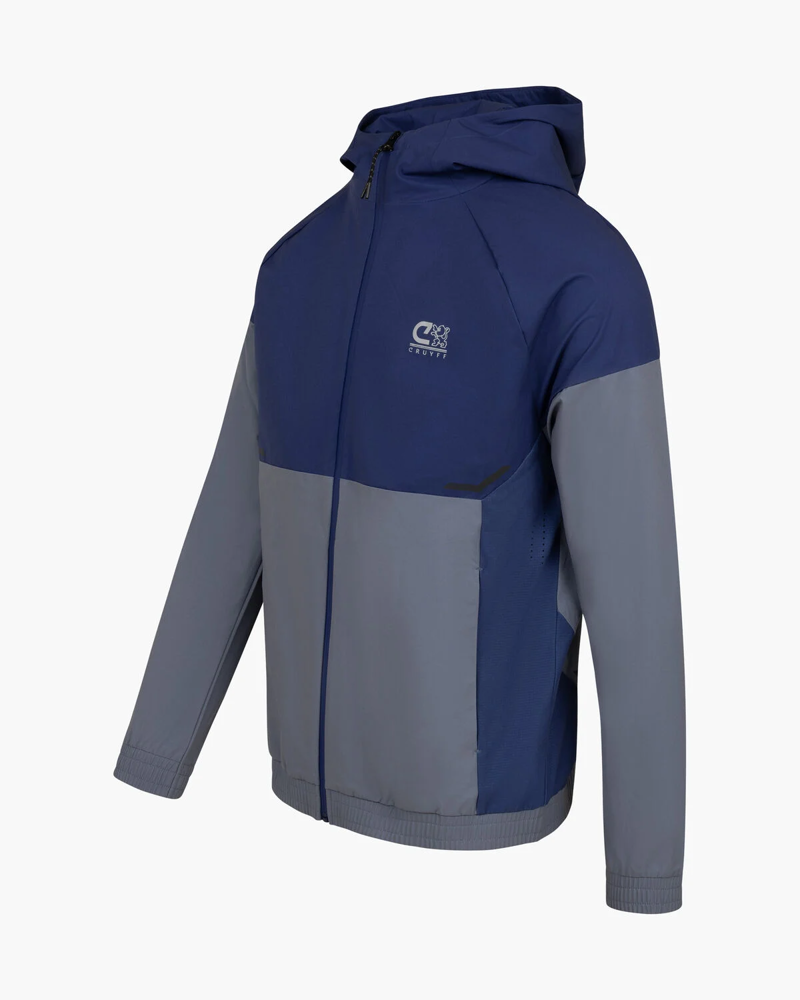 Cruyff Men's Elite 2.0 Tracktop in Navy/Grey-1