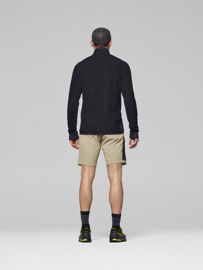 Norrona Men's Falketind Warm1 Active Jacket in Caviar Black-5