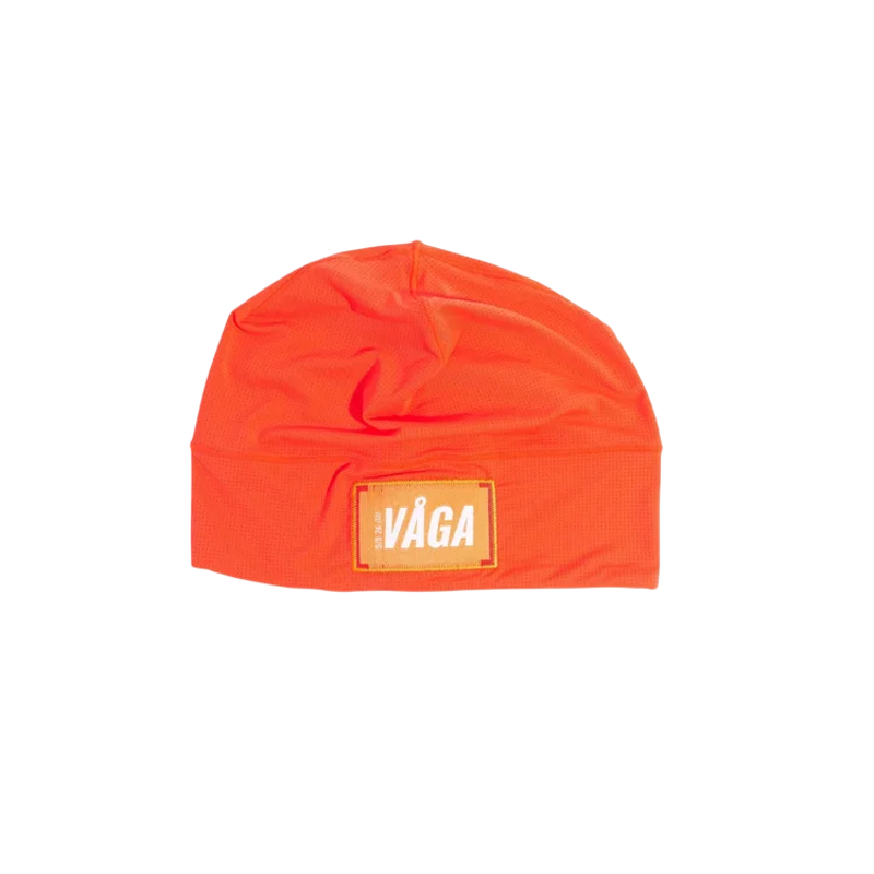 Vaga Lightweight Supersoft Skull Cap in Neon Orange
