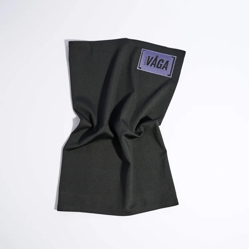 Vaga Midweight Supersoft Neck Gaiter in Black-1