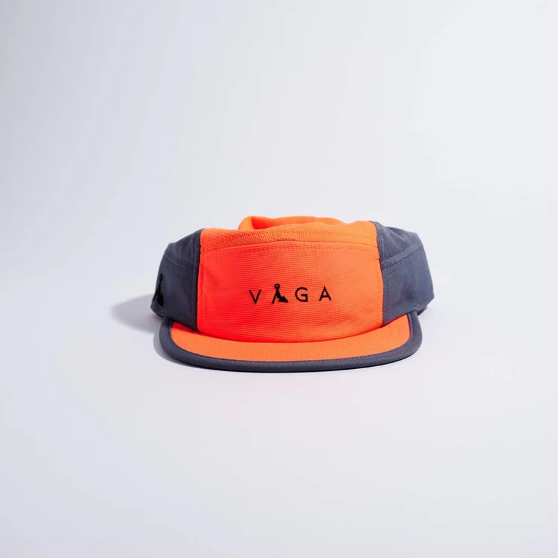 Vaga Club Cap in Neon Coral/Slate Blue-1