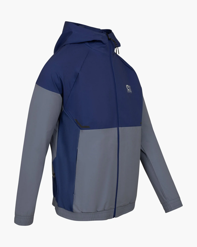 Cruyff Men's Elite 2.0 Tracktop in Navy/Grey-3