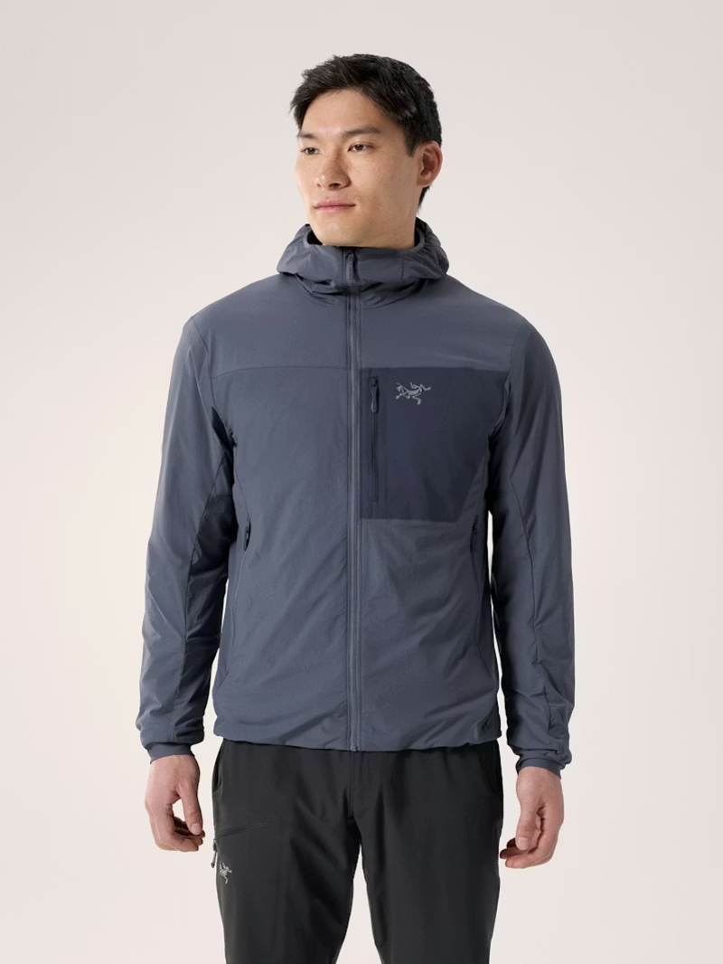 Arc'teryx Men's Proton SL Hoody in Dark Stratus/Black Sapphire-3