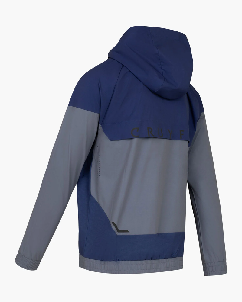 Cruyff Men's Elite 2.0 Tracktop in Navy/Grey-2