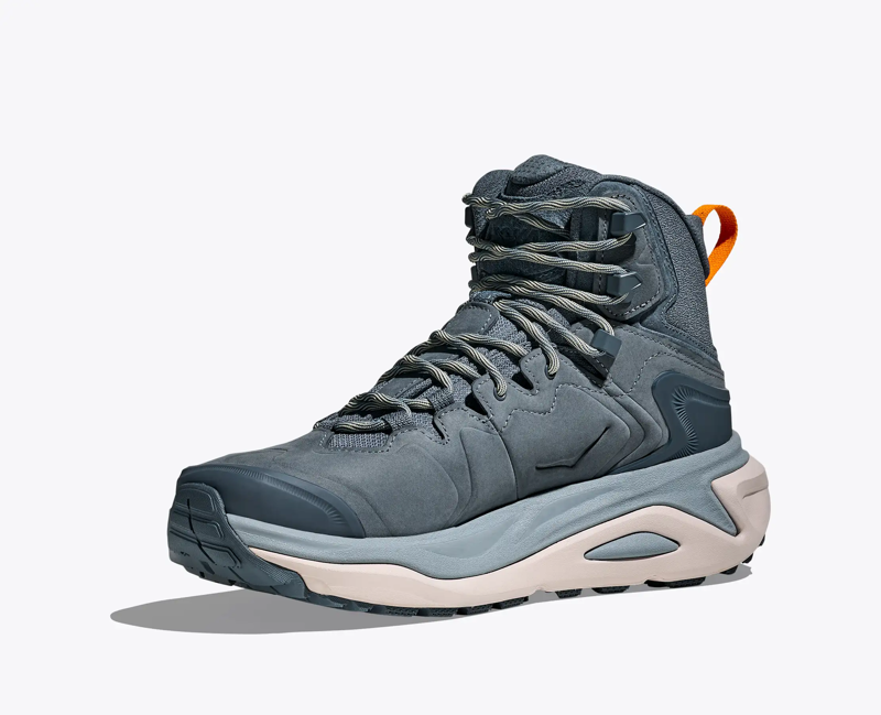 Hoka Men's Kaha 3 GTX in Faded Navy/Washed Blue-2