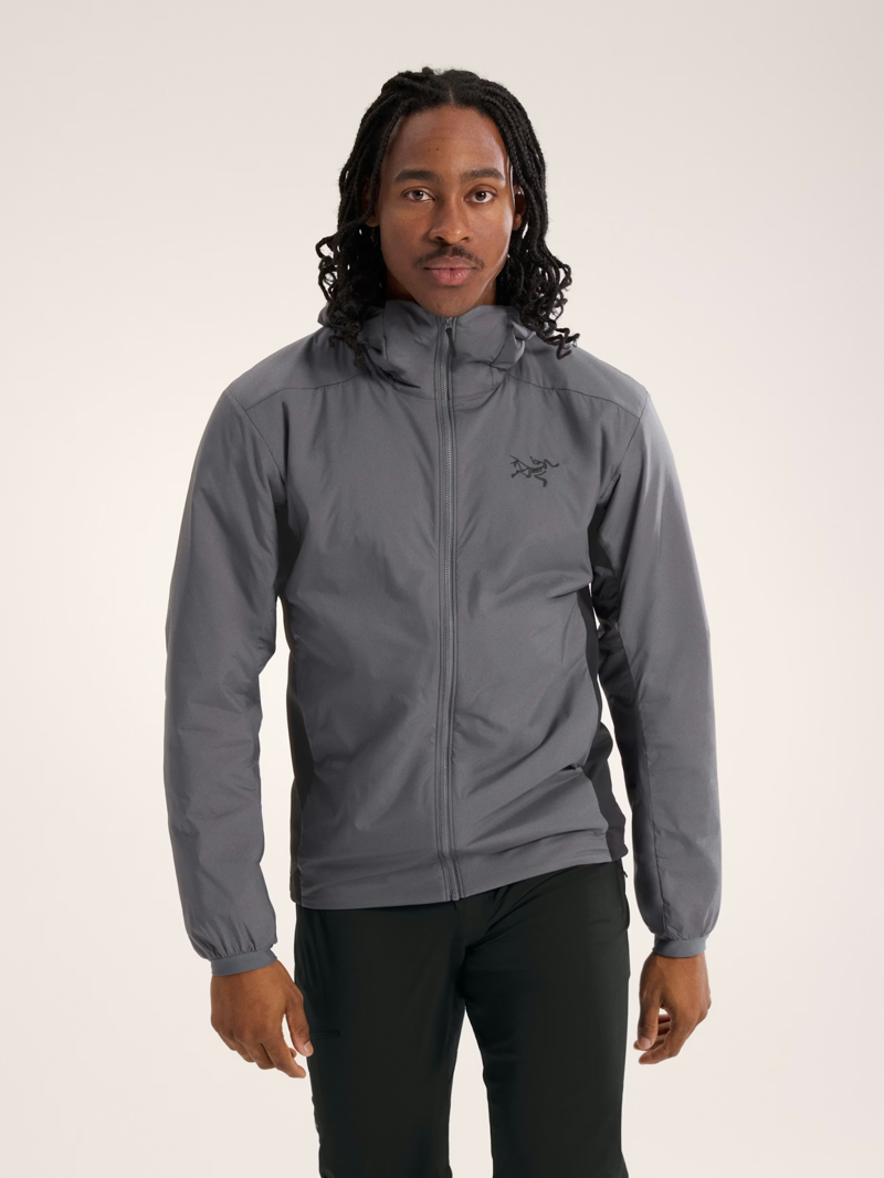 Arc'teryx Men's Atom Hoody in Cloud/Black-3