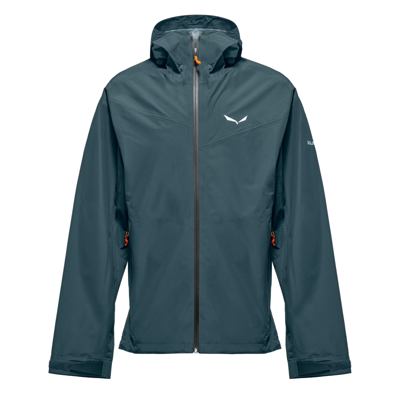 Salewa Men's Puez 2.5L Powertex Jacket in Pond Blue