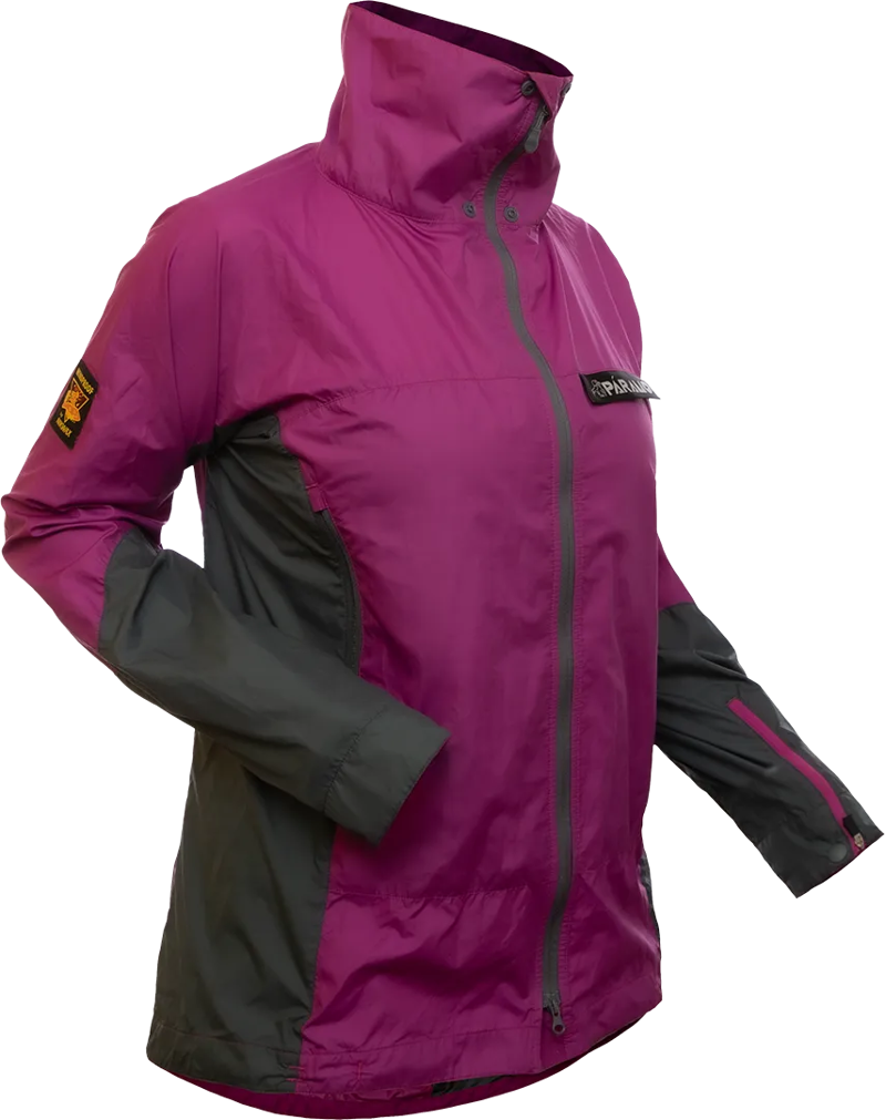 Paramo Women's Velez Windproof in Foxglove/Rock Grey-1