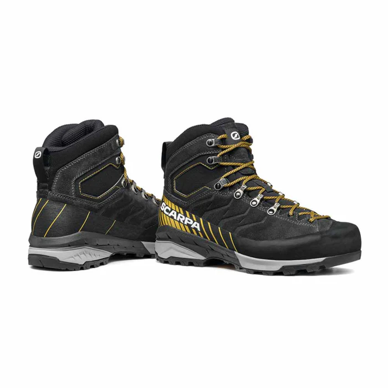 Scarpa Men's Mescalito TRK GTX in Dark Anthracite/Mustard-6