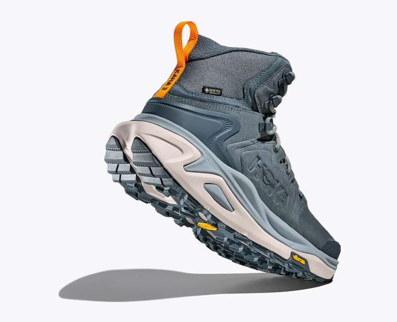 Hoka Men's Kaha 3 GTX in Faded Navy/Washed Blue-4