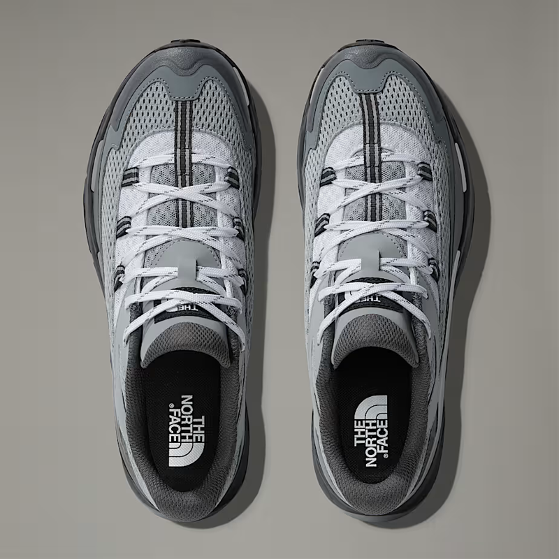 The North Face Men's VECTIV Taraval Hiking Shoes in High Rise Grey/Smoked Pearl-1