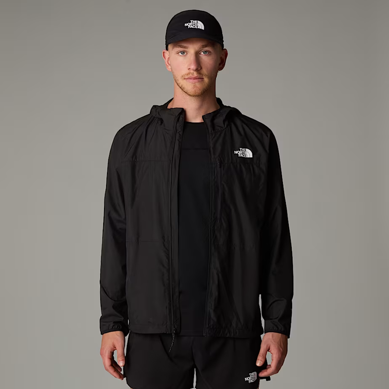 The North Face Men's Higher Run Wind Jacket in Black-5