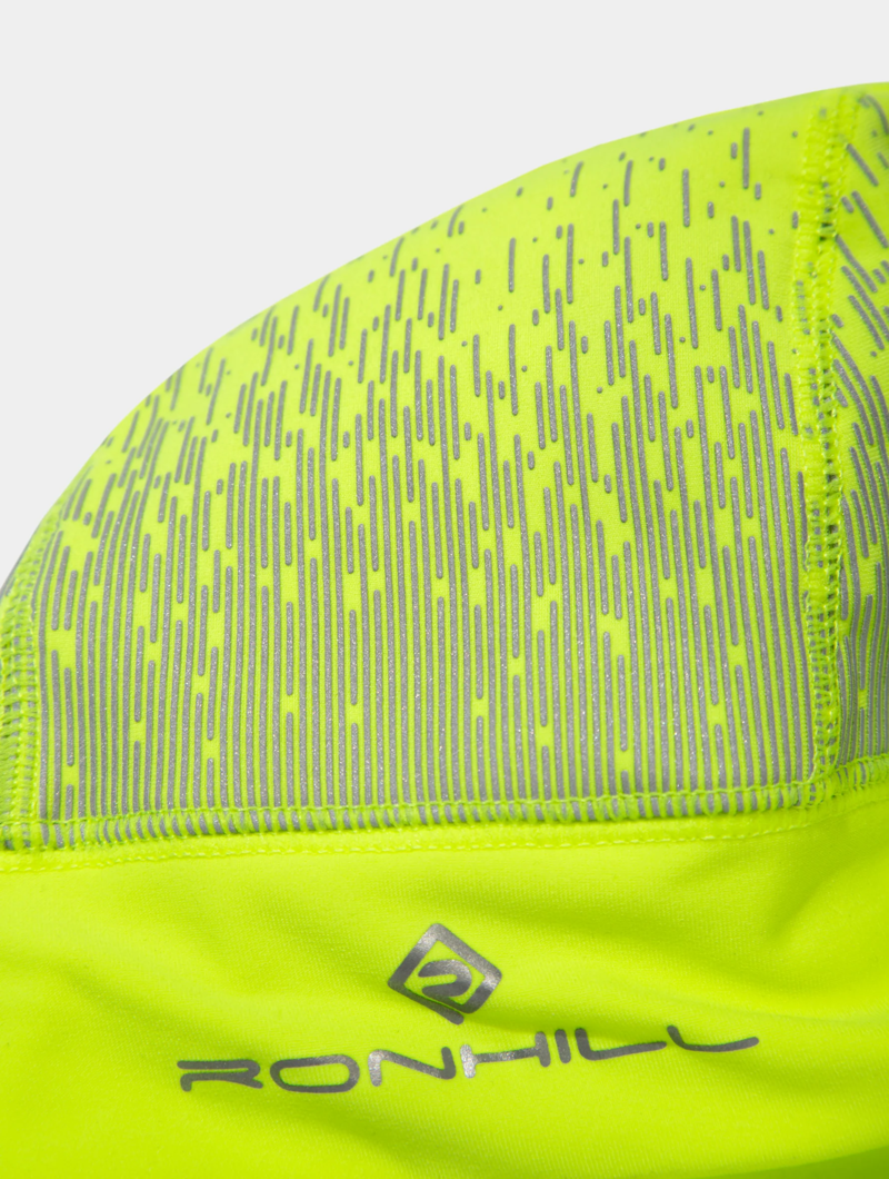 Ronhill Reflect Beanie in Fluorescent Yellow-3