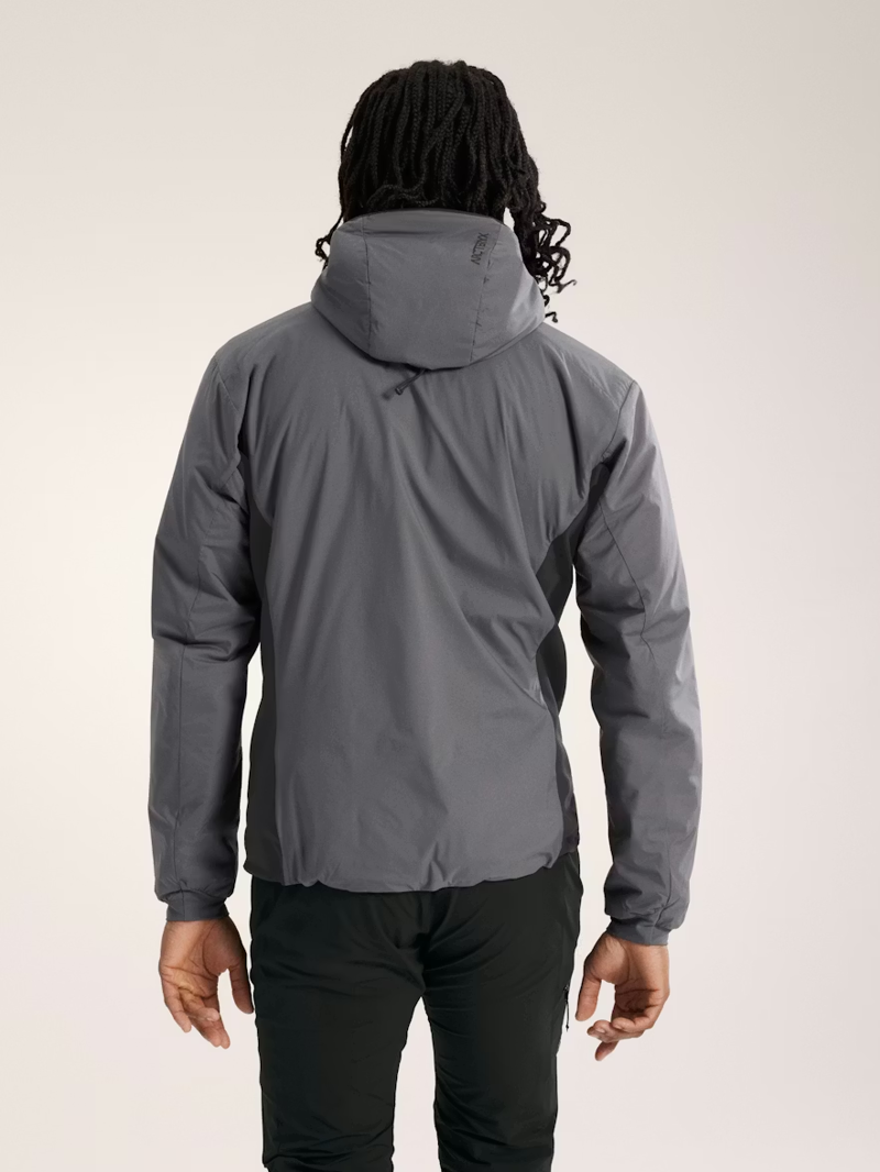 Arc'teryx Men's Atom Hoody in Cloud/Black-8