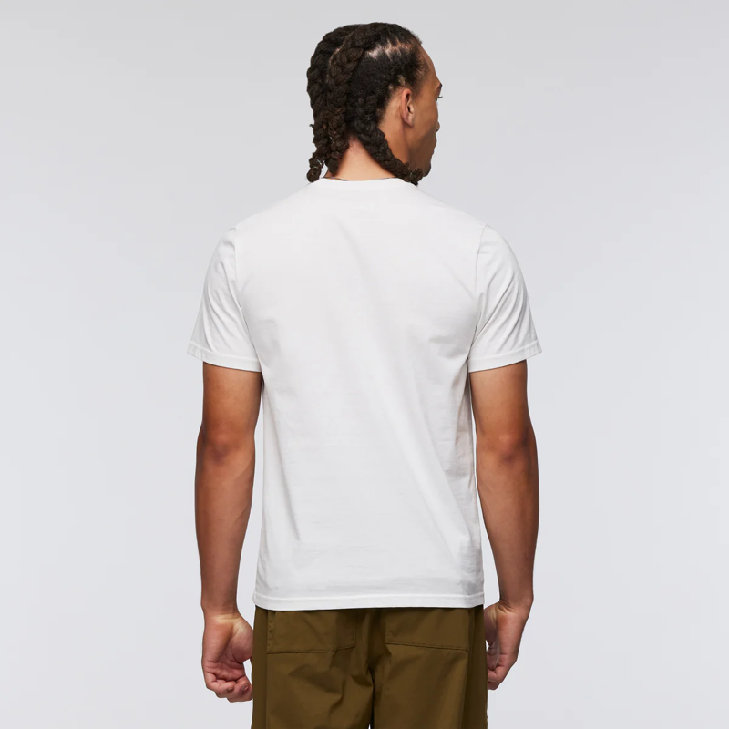 Cotopaxi Men's Mountain T-Shirt in White-3