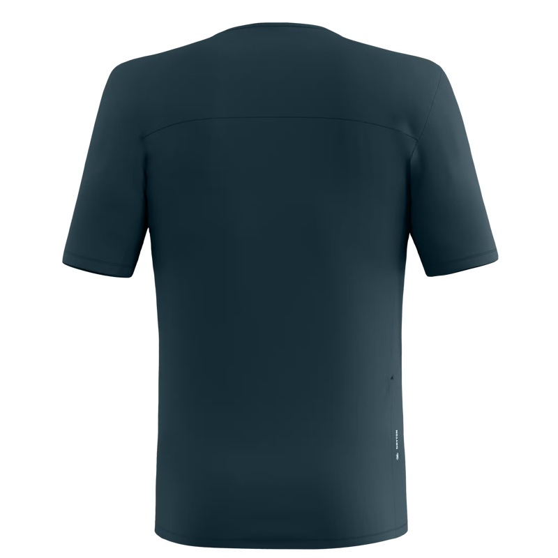 Salewa Men's Puez Sporty Dry T-Shirt in Pond Blue-1