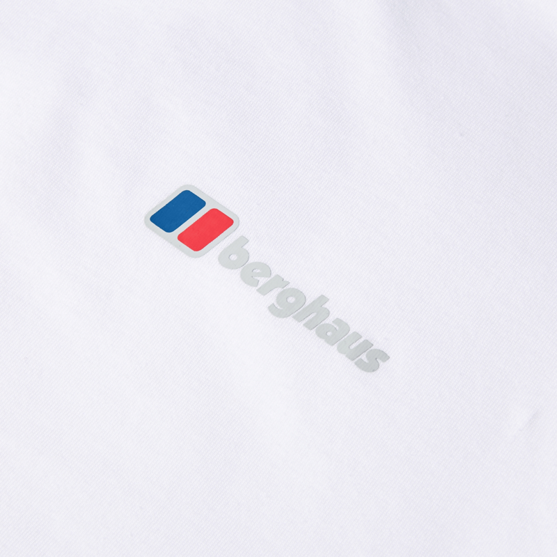 Berghaus Men's Front and Back Tee in White-2