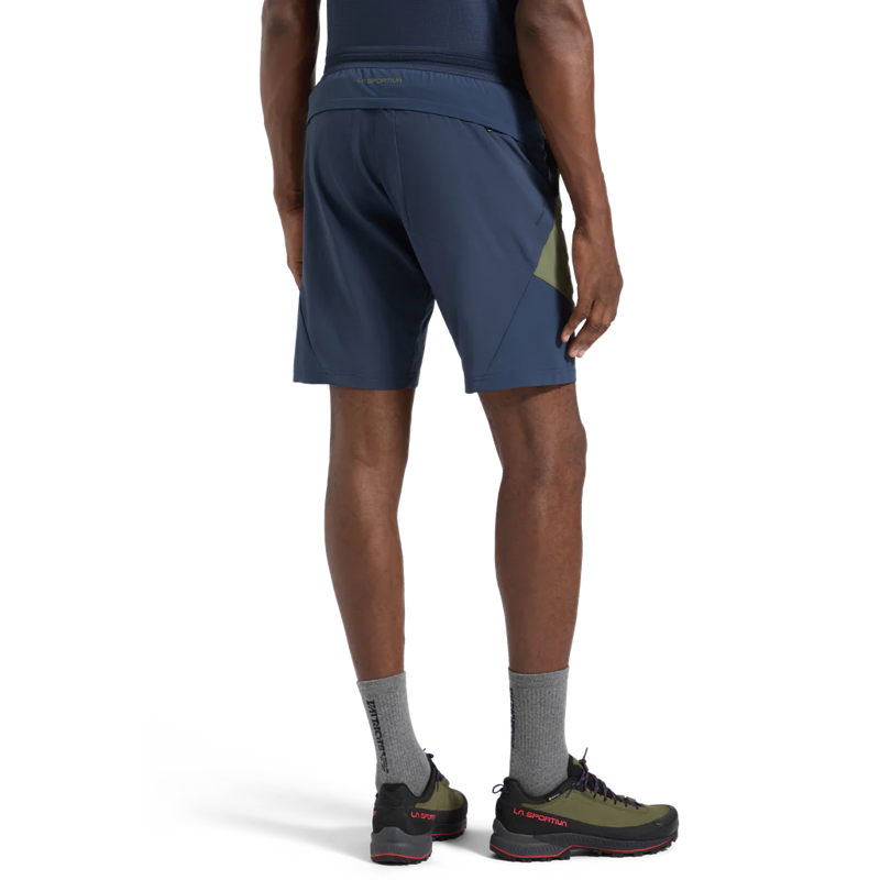 La Sportiva Men's Trail Guard Shorts Cypress/Night Sky-3