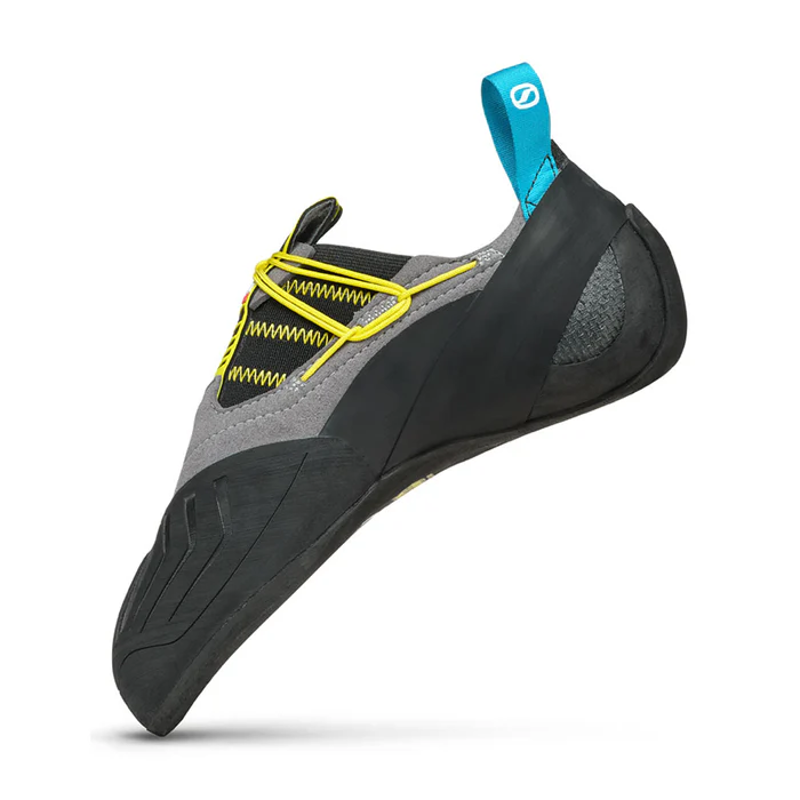 Scarpa Vapour S Climbing Shoes in Smoke/Yellow-3