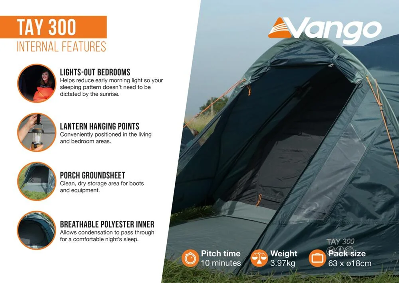 Vango Tay 300 in Peridot Green-2
