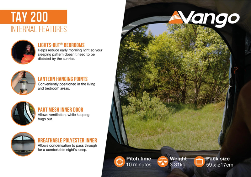 Vango Tay 200 in Peridot Green-2