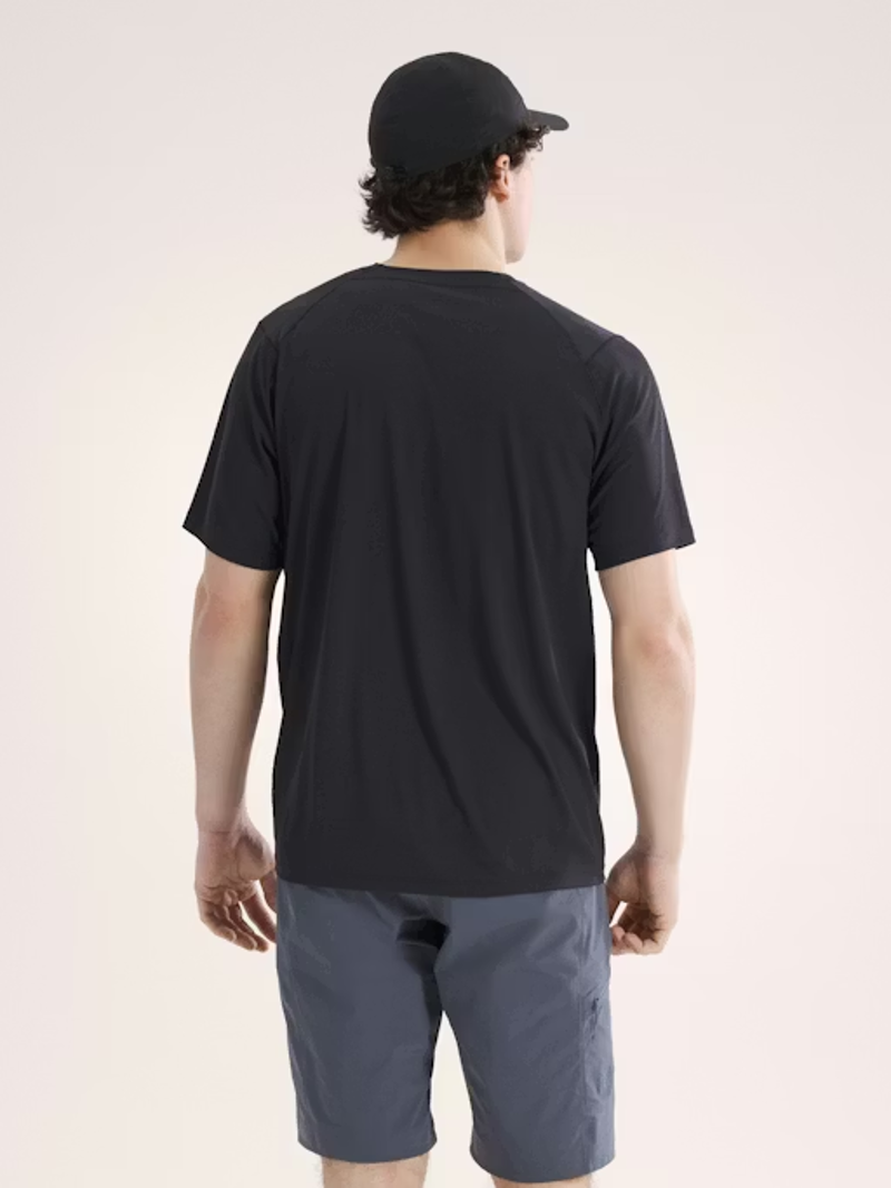 Arc'teryx Men's Cormac Logo Tee in Black-4